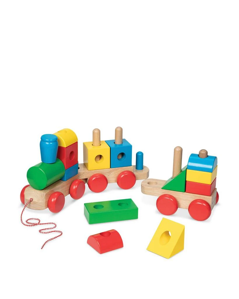 Melissa & Doug Wooden Jumbo Stacking Train Classic - Ages 2+ 6