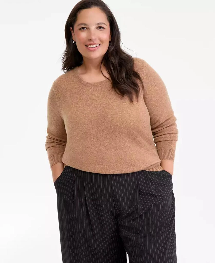 Charter Club Women
s Long-Sleeve Crewneck Sweater, Macy
s Exclusive