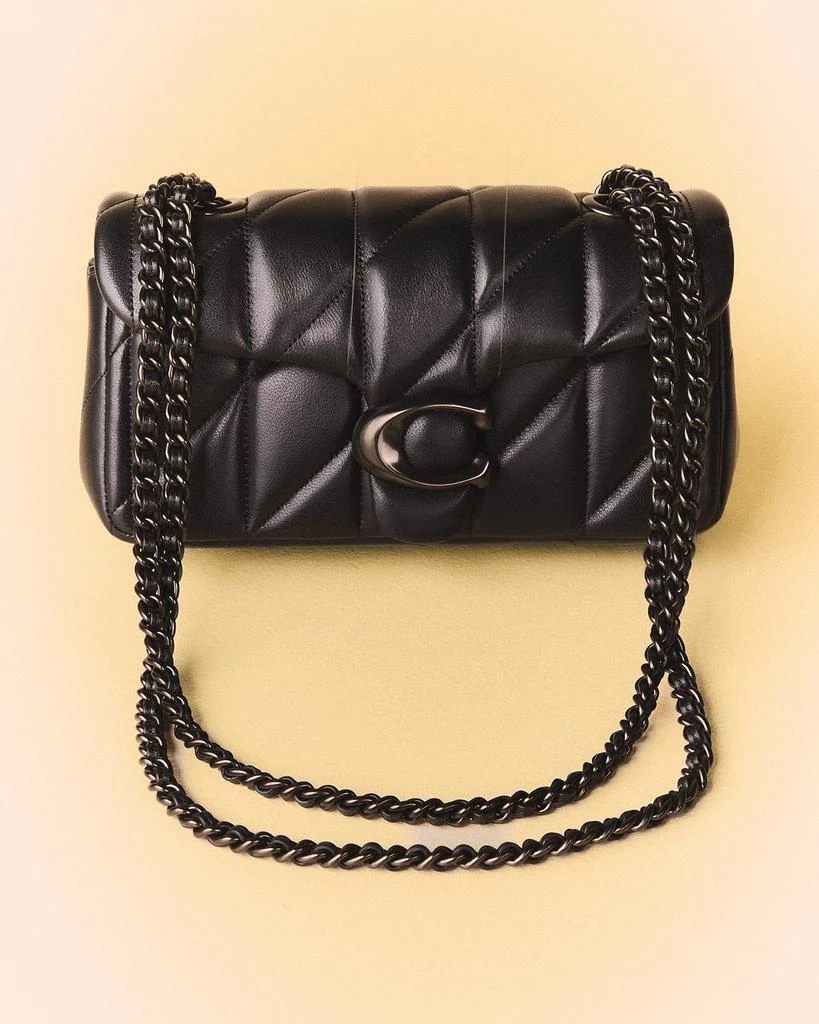 Coach Tabby 20 Quilted Leather Shoulder Bag with Chain 2