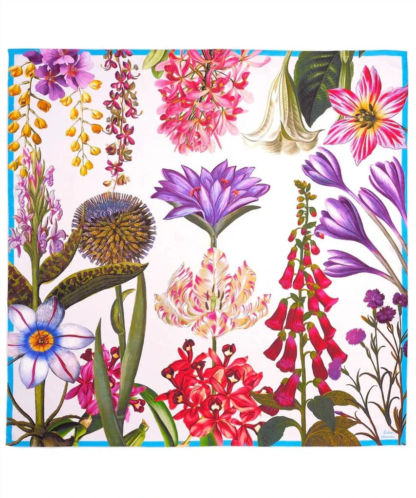 Echo Design Echo - Women's Botanica Silk Square Scarf 1
