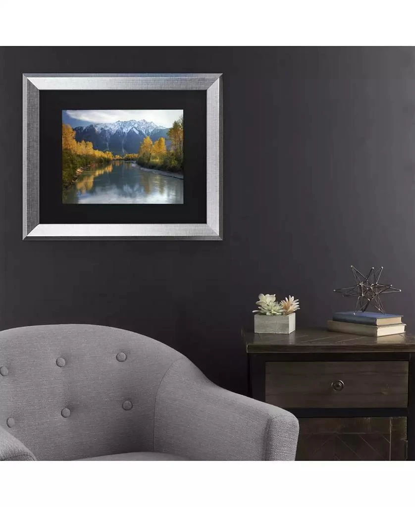 Trademark Global Pierre Leclerc Autumn River Matted Framed Art - 27" x 33" 3