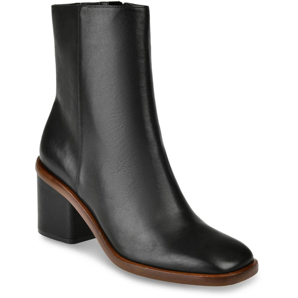 Dolce Vita Dapper Womens Leather Square Toe Booties 2
