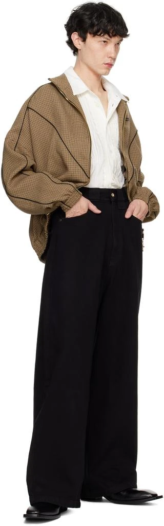 WILLY CHAVARRIA Black Santee Alley Jeans 4