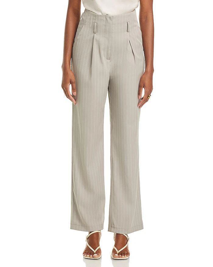 Vero Moda Wendy Pleated High Rise Straight Pants 7