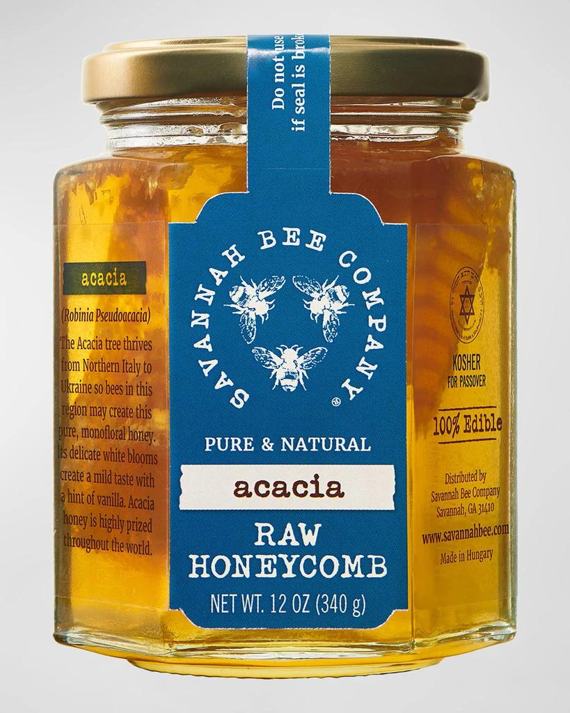 Savannah Bee Company Honey Comb Hexagon Jar 1