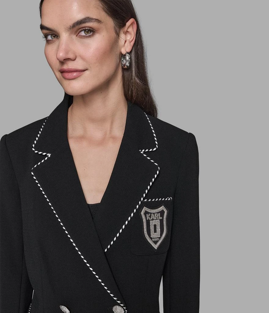 Karl Lagerfeld Paris KARL PATCH VARSITY BLAZER 6