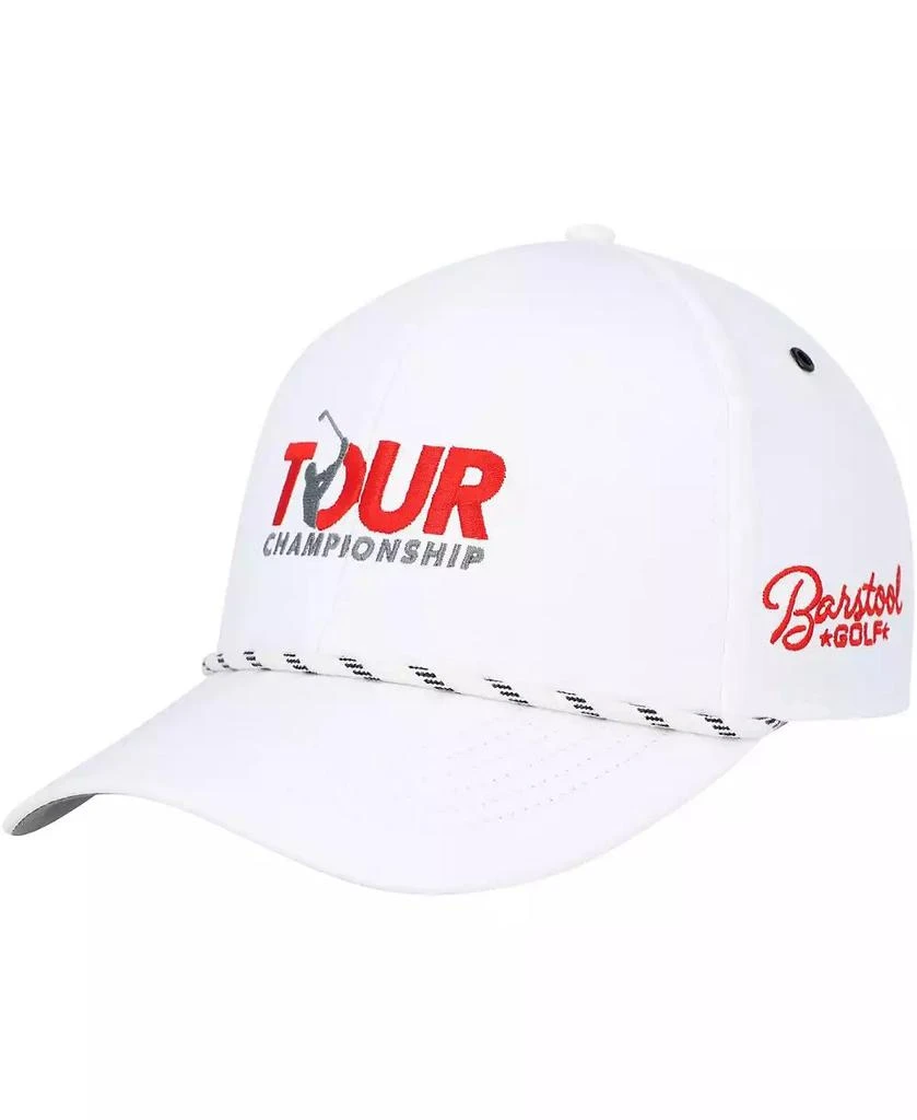 Barstool Golf Men's White TOUR Championship Patch Trucker Adjustable Hat 1