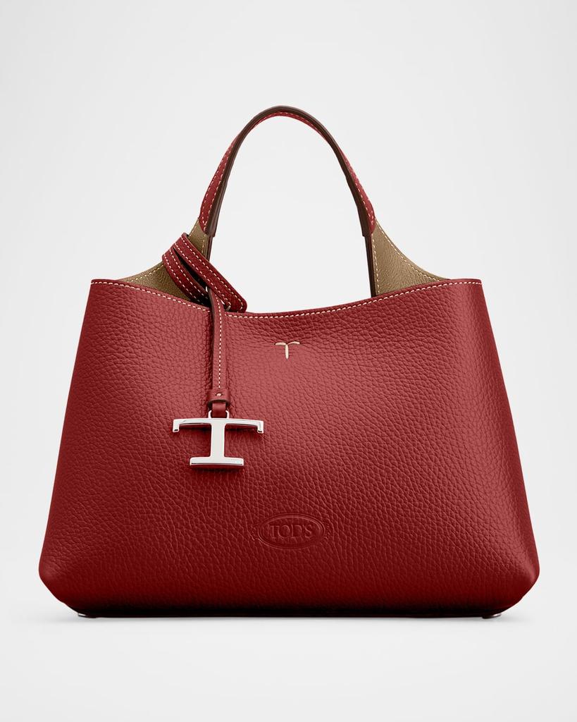 Tod's Tod's T Logo Plaque Tote Bag - Tote Bags - Free