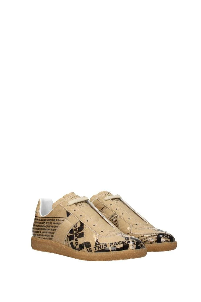 Maison Margiela Sneakers Fabric Beige 2