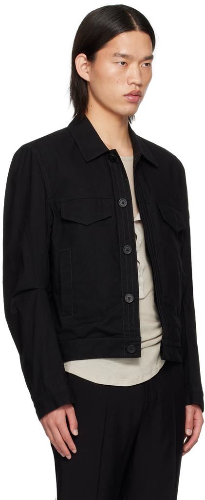 Ann Demeulemeester Black Terus Jacket