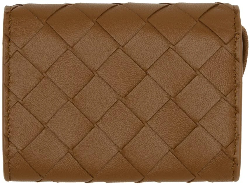 Bottega Veneta Tan Andiamo Small Envelope Card Holder 2