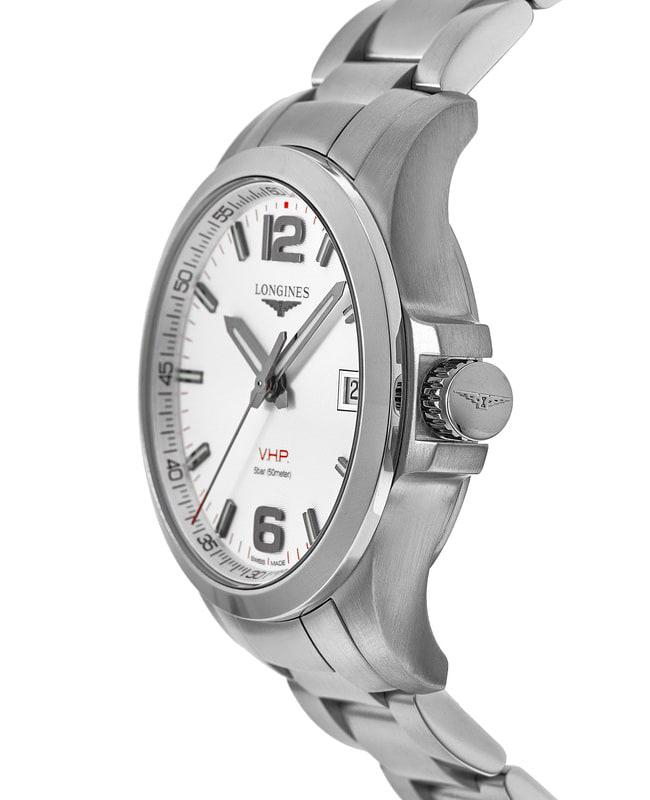 Longines Longines Conquest V.H.P. Stainless Steel Silver Dial Men
s Watch L3.716.4.76.6