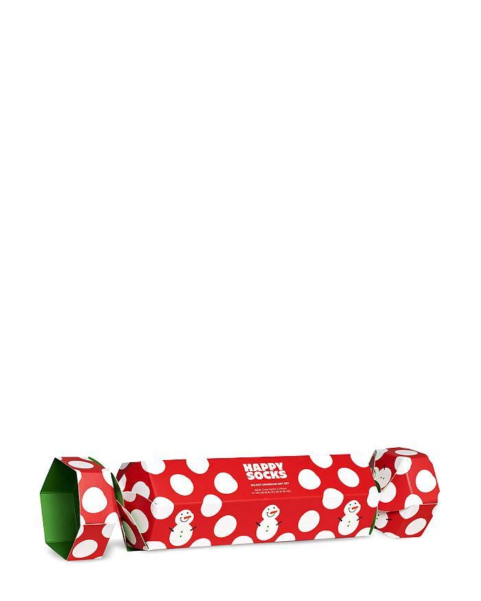Happy Socks Big Dot Snowman Sock Gift Set 3