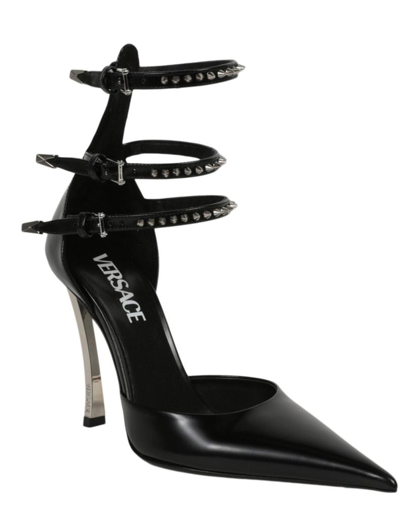 Versace Spiked Pin Point Pumps