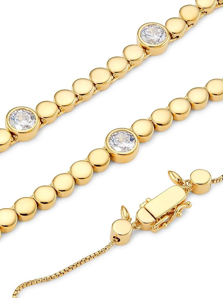 Adriana Orsini Basel 18K Gold-Plated & Cubic Zirconia Station Necklace 4