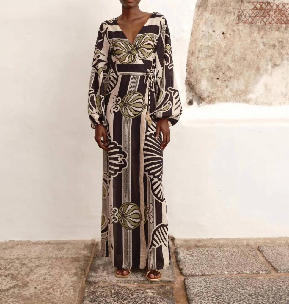 Juan de Dios Juan De Dios - Hojarasca Maxi Dress