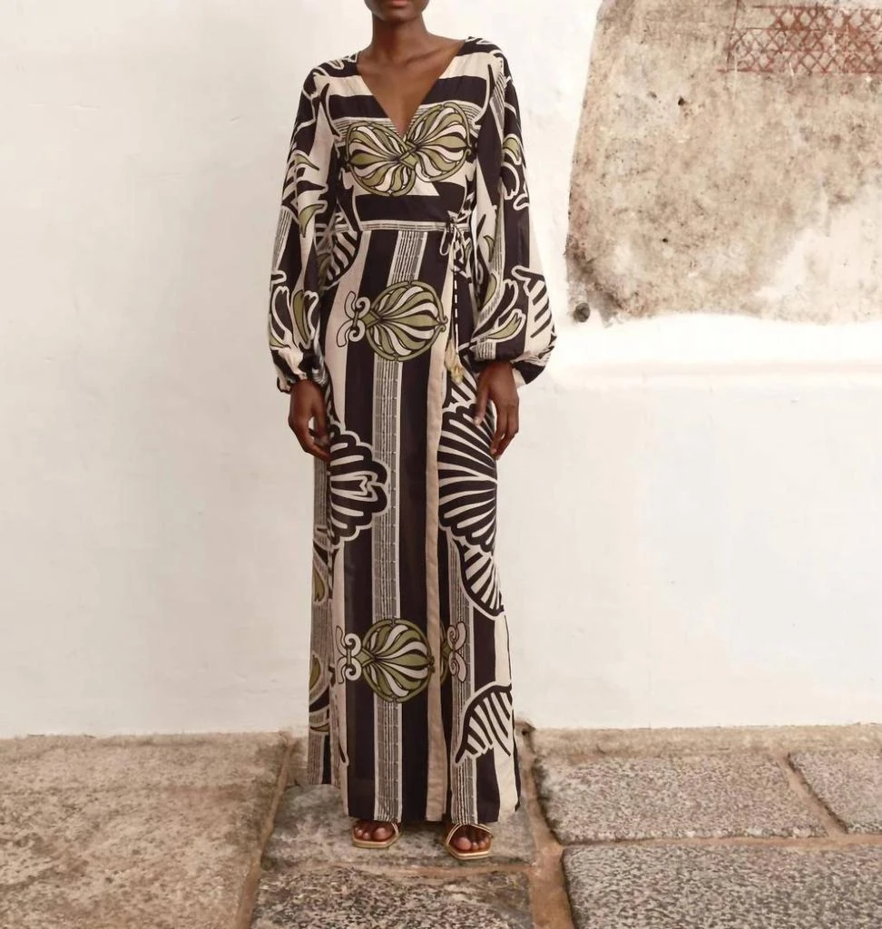 Juan de Dios Juan De Dios - Hojarasca Maxi Dress 1