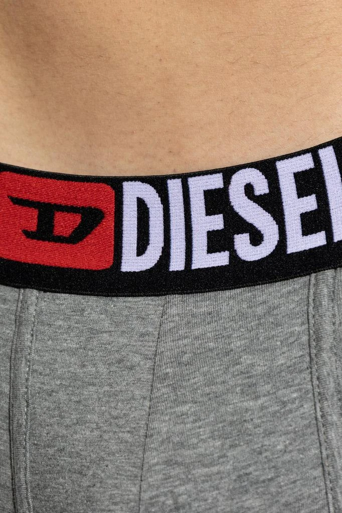 Diesel Diesel Three Pack Of Logo Waistband Boxers 4