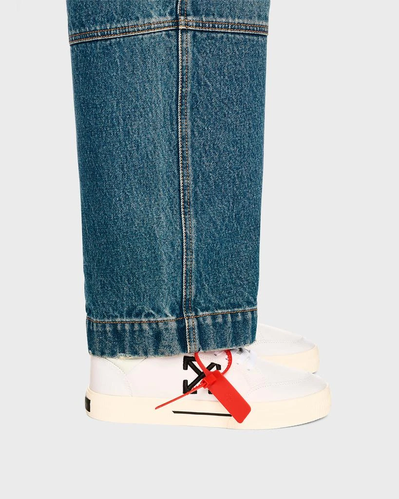 Off-White Vulcanized Canvas Bicolor Low-Top Sneakers 2