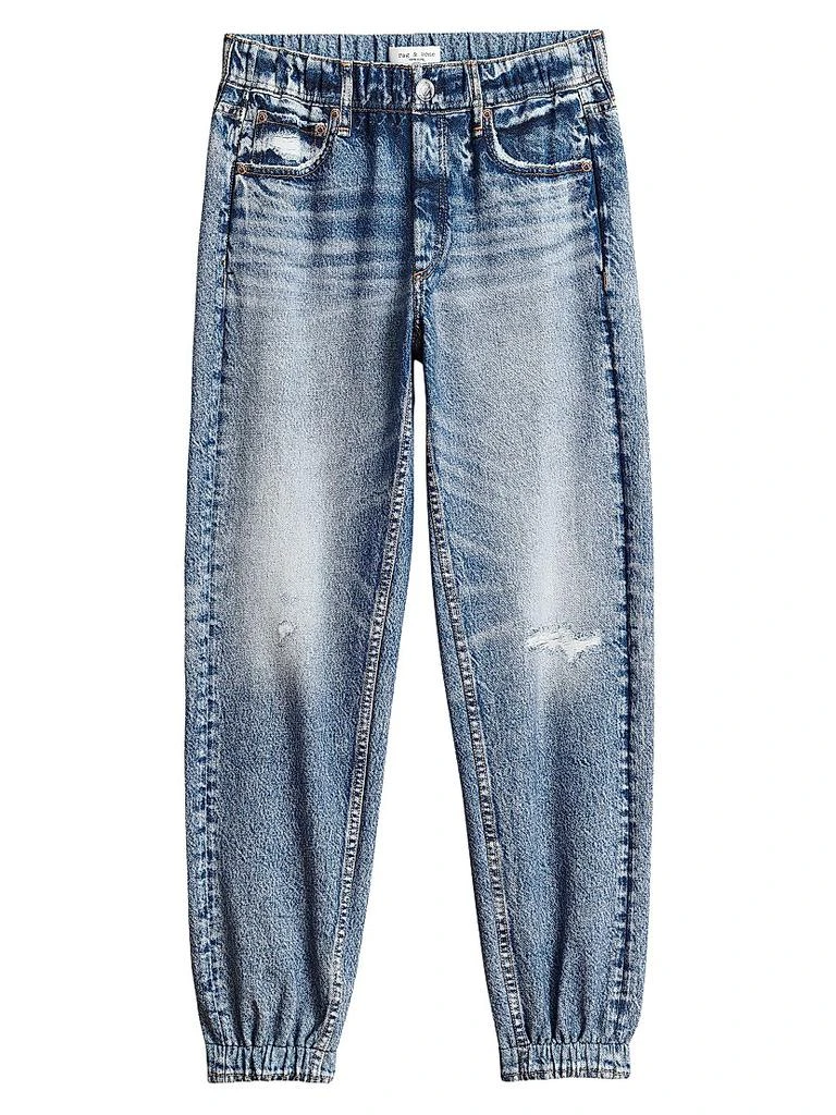 Rag & Bone Miramar Denim-Print Joggers 1