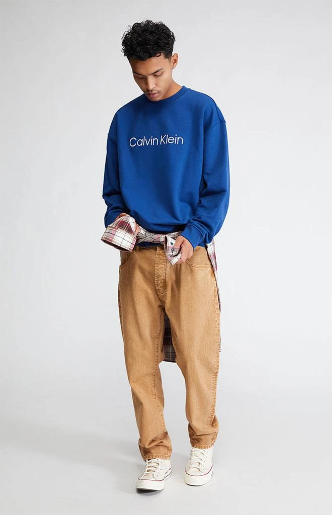 Calvin Klein Terry Crew Neck Sweatshirt 4