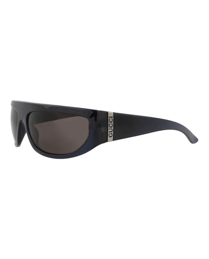 Gucci Shield-Frame Injection Sunglasses 2