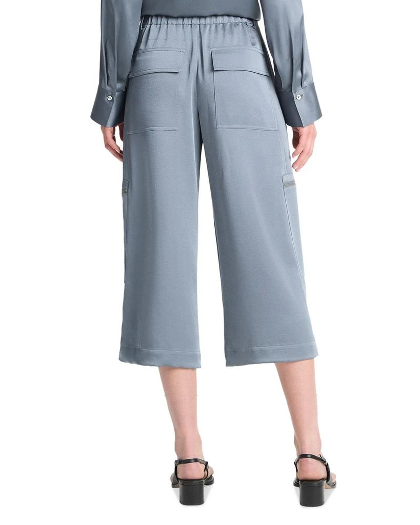 Vince Low Rise Satin Parachute Pants 3