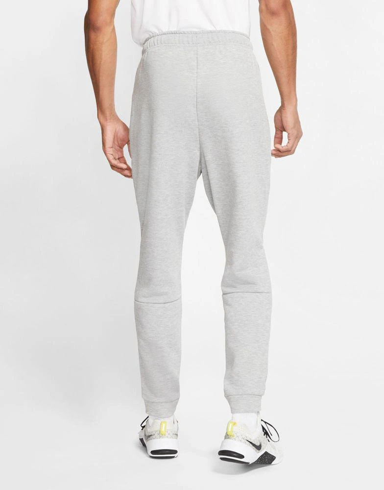 NIKE Nike Training Dri-FIT tapered fleece joggers in grey 3