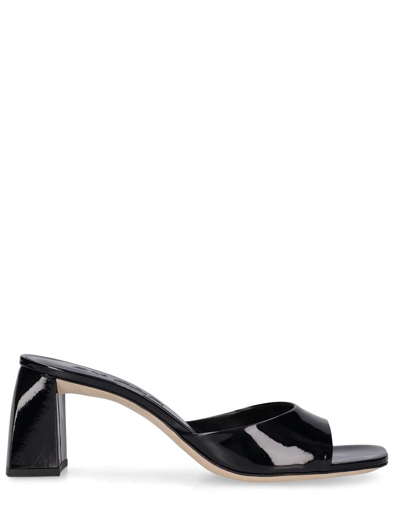 by FAR Flick Mule - - Green - Leather - Shoes - Compare
