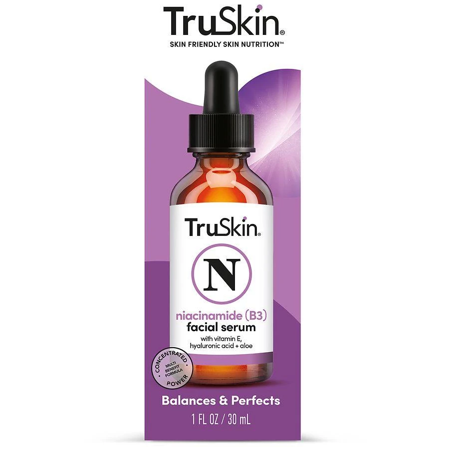TruSkin Niacinamide Facial Serum With Vitamin E And Hyaluronic Acid 1