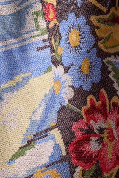 Urban Outfitters Emile Cozy Art Throw Blanket 2