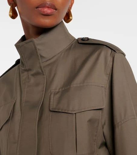 Max Mara Leila cotton-blend twill jacket 4