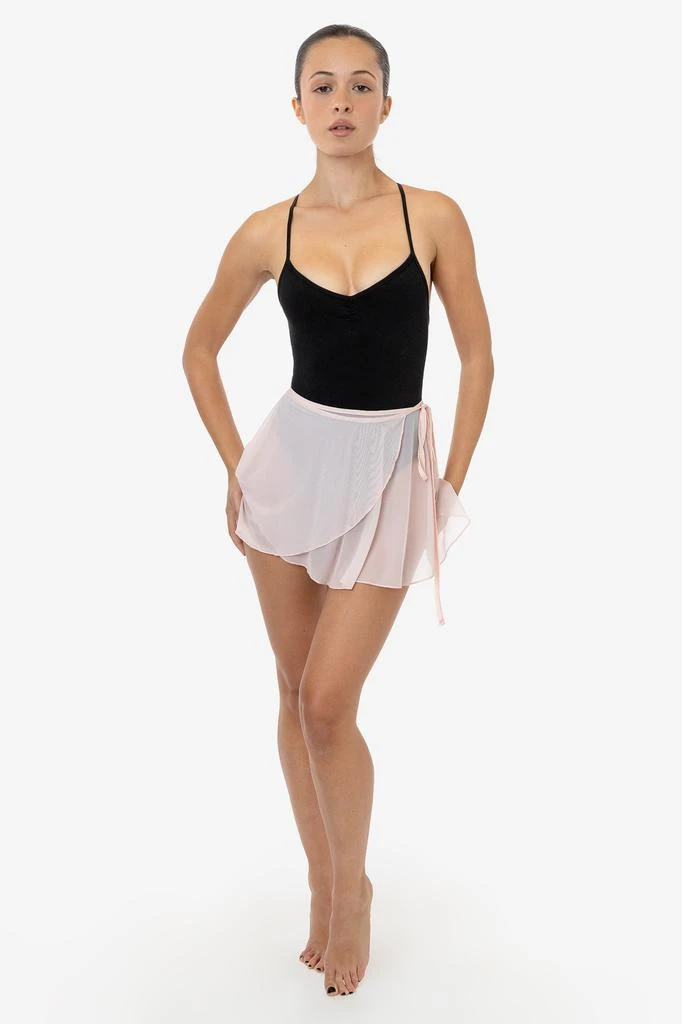 Los Angeles Apparel RNS300 - Micro Mesh Ballet Wrap Skirt 7