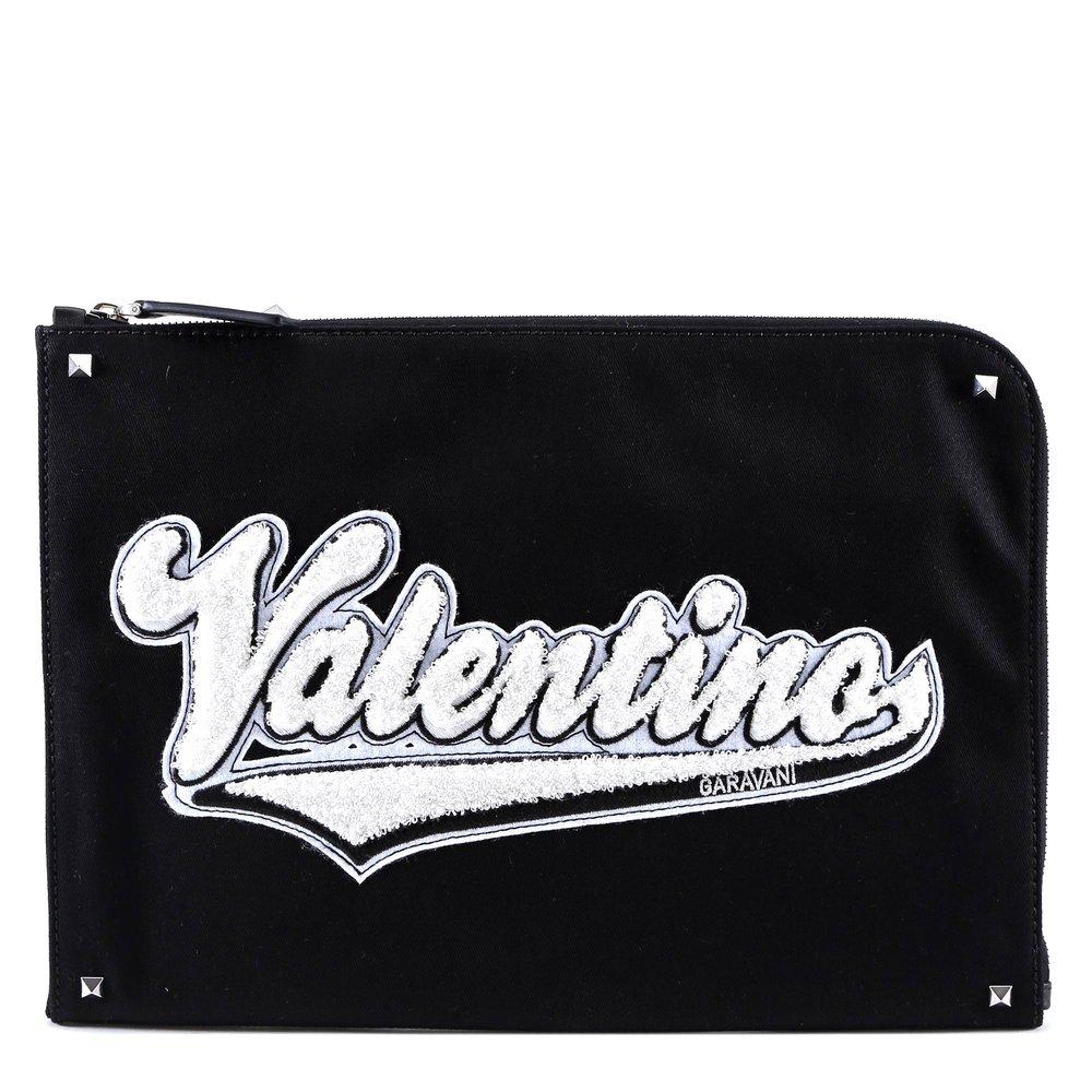 Valentino Valentino 60s Logo Document Case