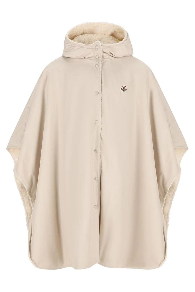 Moncler Moncler Enfant Reversible Hooded Teddy Cape