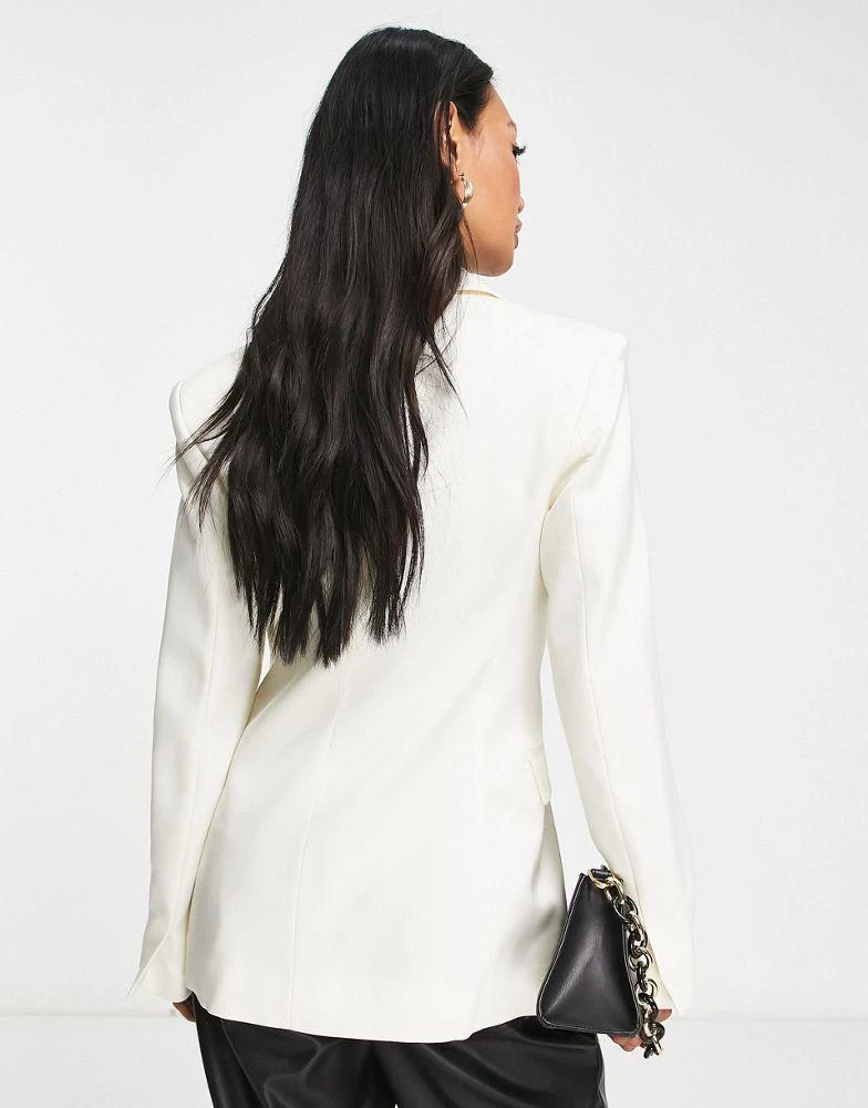 & Other Stories & Other Stories fitted co-ord blazer in white 2