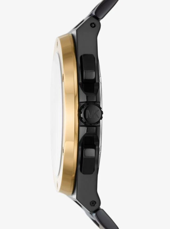 Michael Kors Oversized Lennox Two-Tone Watch 2