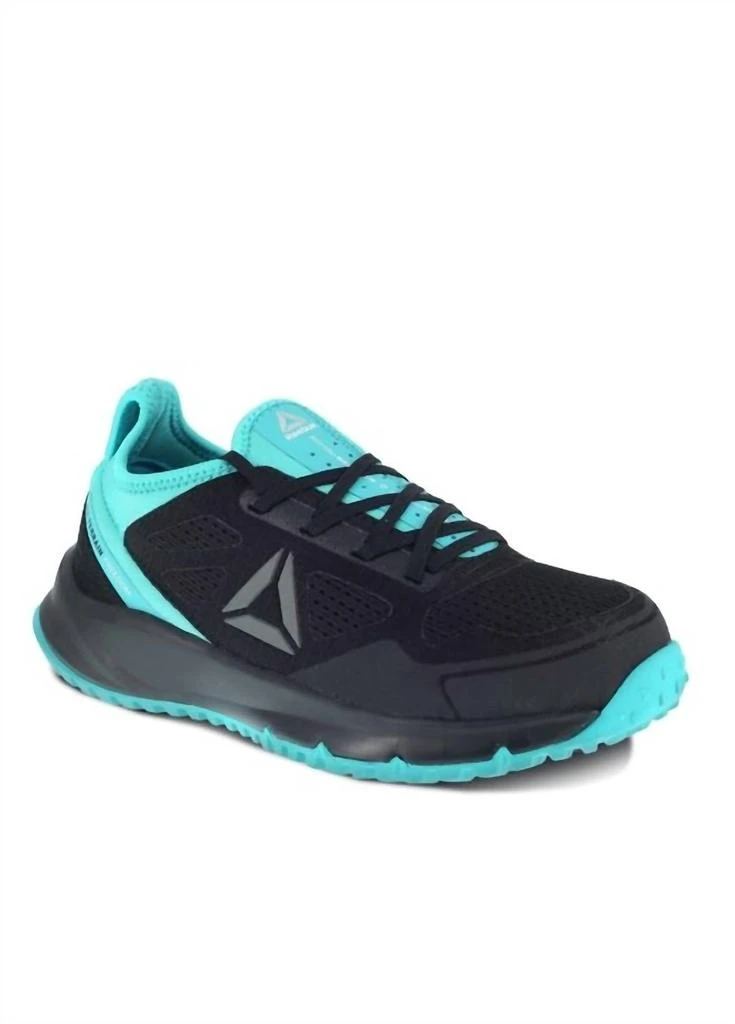 Reebok Women's All Terrain Trail Running Work Shoes - Wide Width In Black 1
