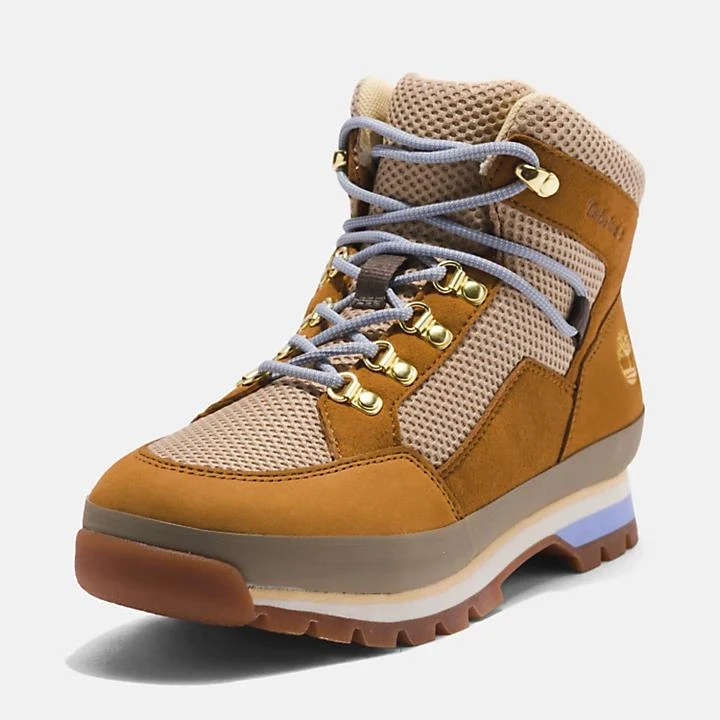 Timberland Euro Hiker Hiking Boot for Women in Yellow 9