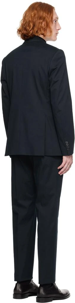 Dries Van Noten Navy Single-Breasted Suit 3