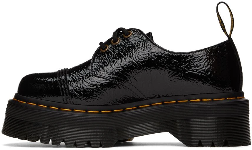 Dr. Martens Black Quad 1461 Platform Derbys 3