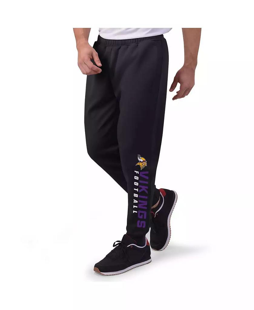 MSX by Michael Strahan Men's Black Minnesota Vikings Jogger Pants