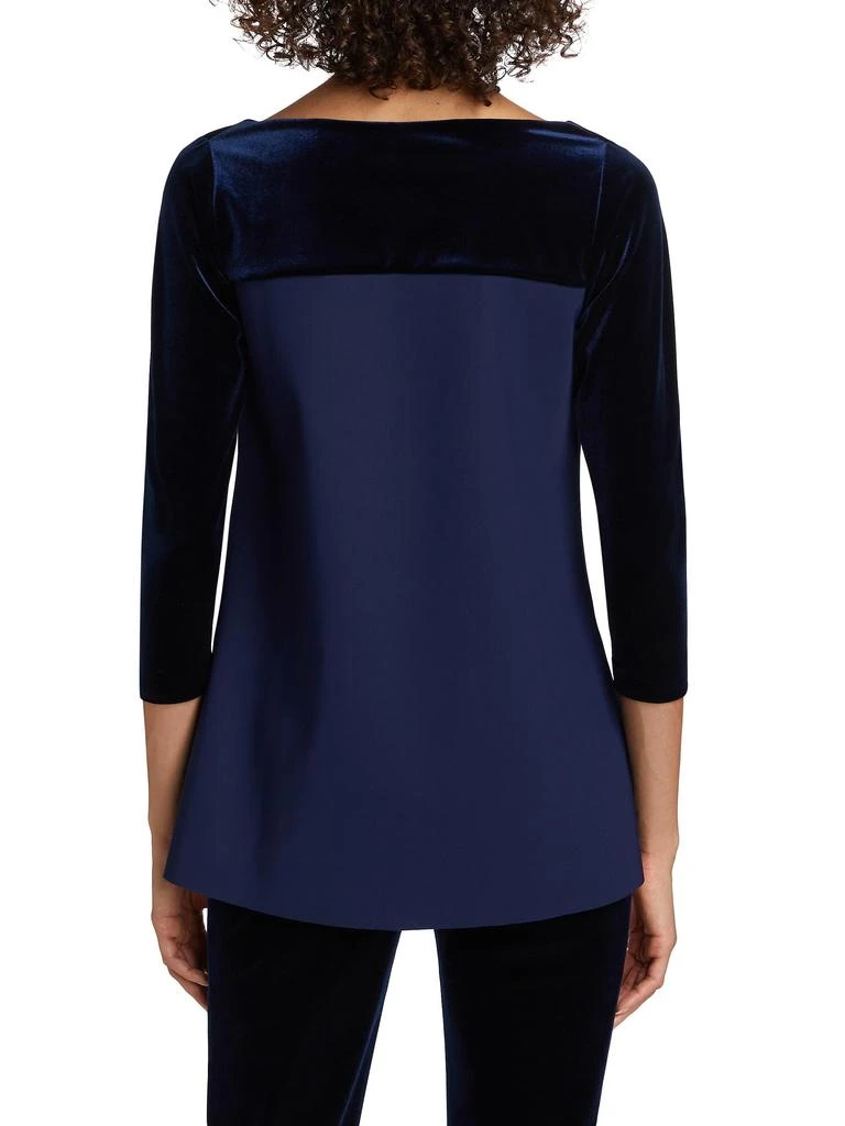 Chiara Boni Danzi Velvet Top 2