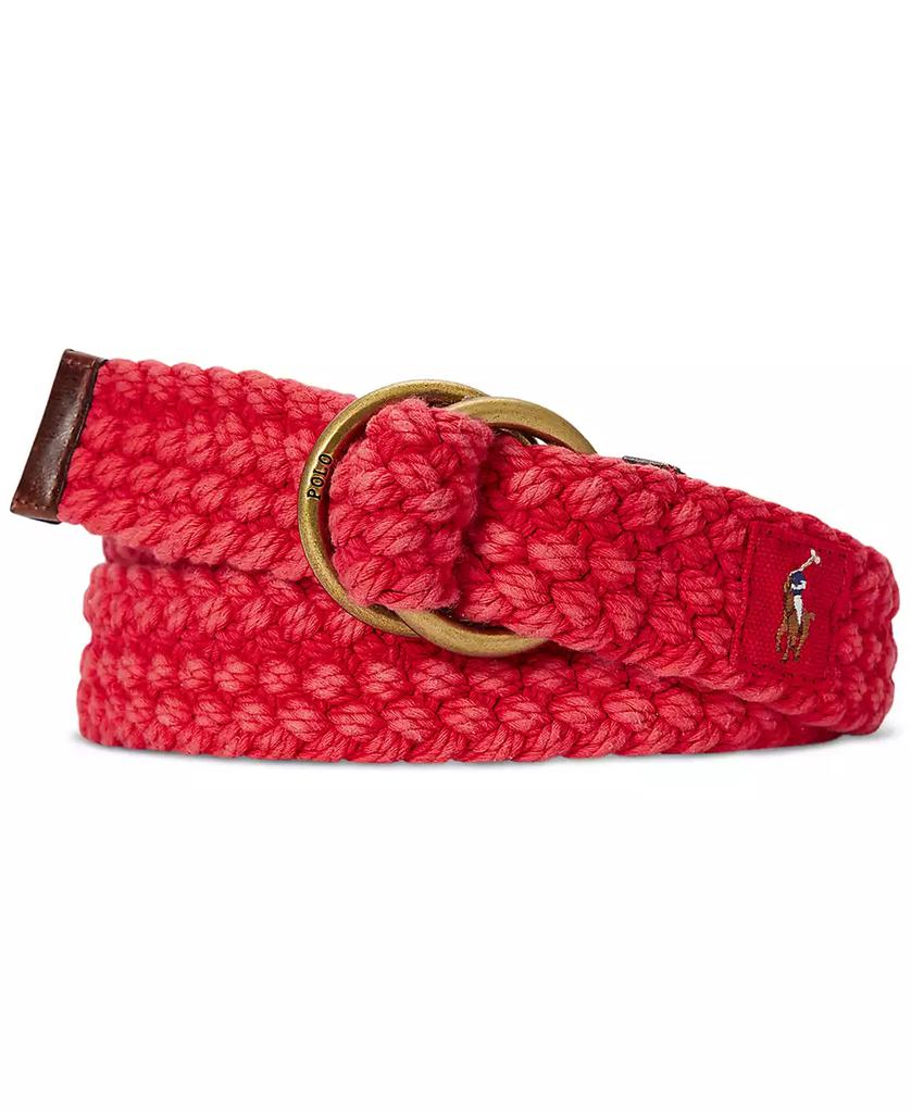 Ralph Lauren Men's Braided Cotton Belt
