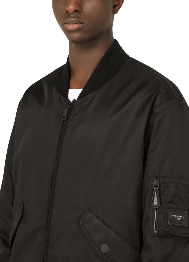Dolce & Gabbana Nylon jacket with branded plate 5