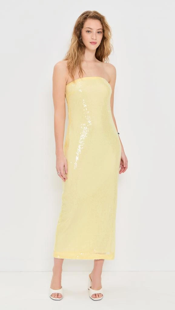 Endless Rose Strapless Sequins Maxi Dress 6