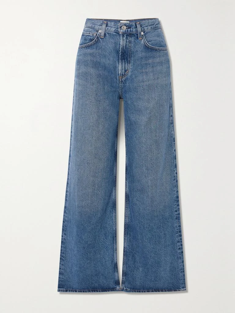 Citizens of Humanity 【net Sustain】paloma Baggy 有机高腰阔腿牛仔裤 1