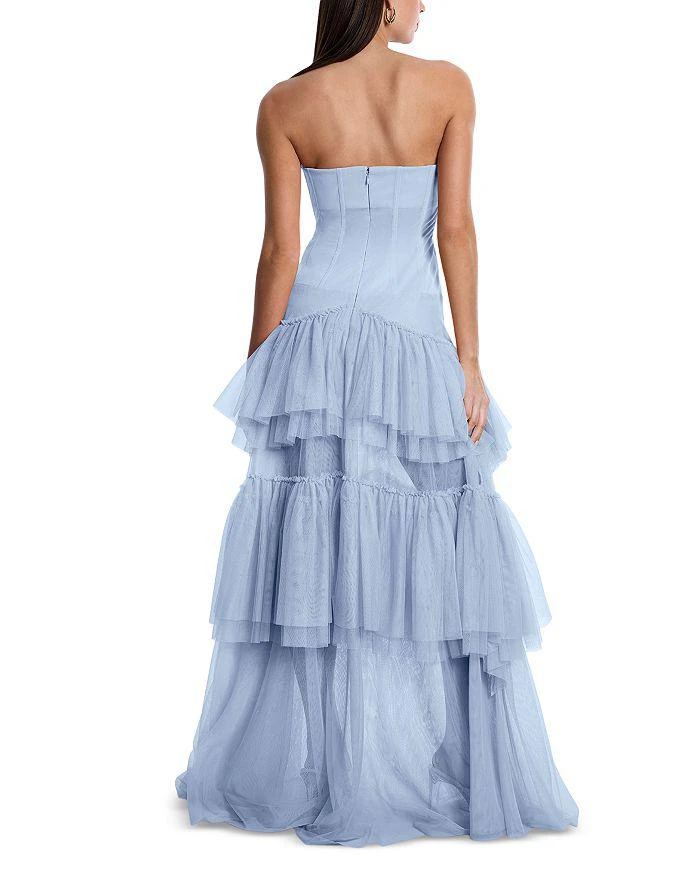 BCBG BCBG Strapless Corset Gown 2