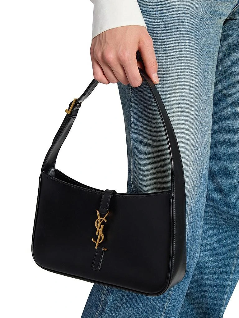 Yves Saint Laurent Le 5 à 7 Hobo Bag in Smooth Leather 7