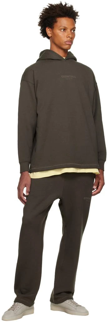 Fear of God ESSENTIALS Gray Relaxed Hoodie 4